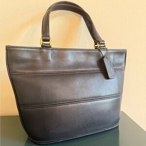Vintage Coach Tribeca Leather Tote